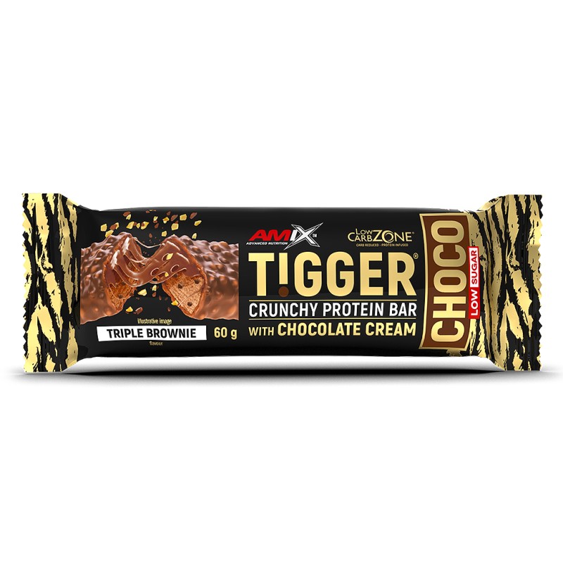 Barrita Tigger Zero Crunchy Protein Bar Amix