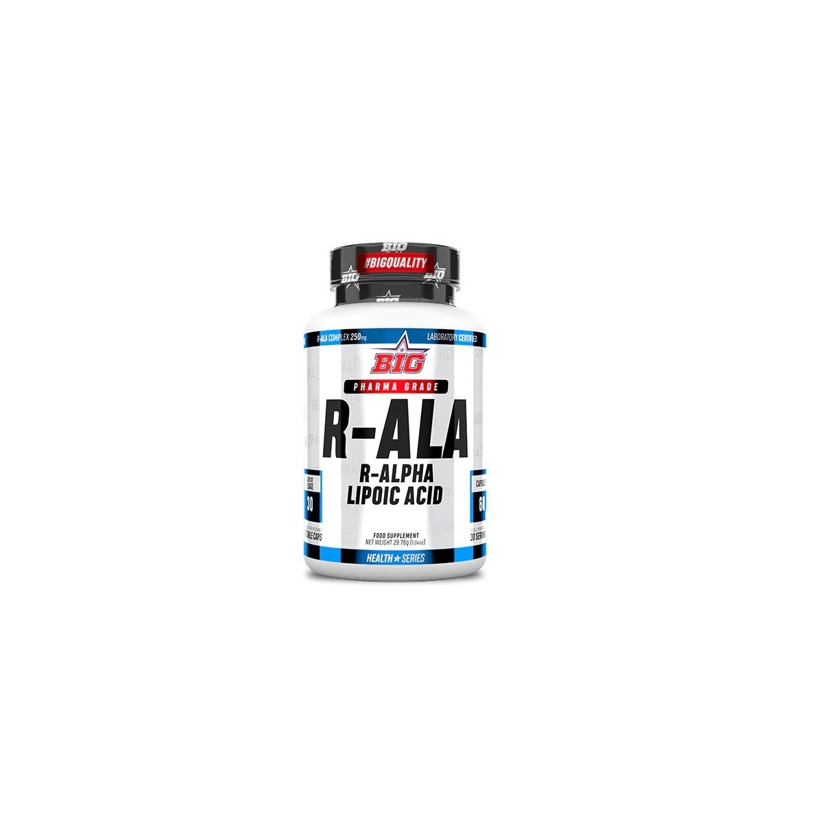 R-ALA 60caps Big Pharma Grade-Acido Alfa Lipoico.15% descuento PRIME DAY 15-16 julio 2019