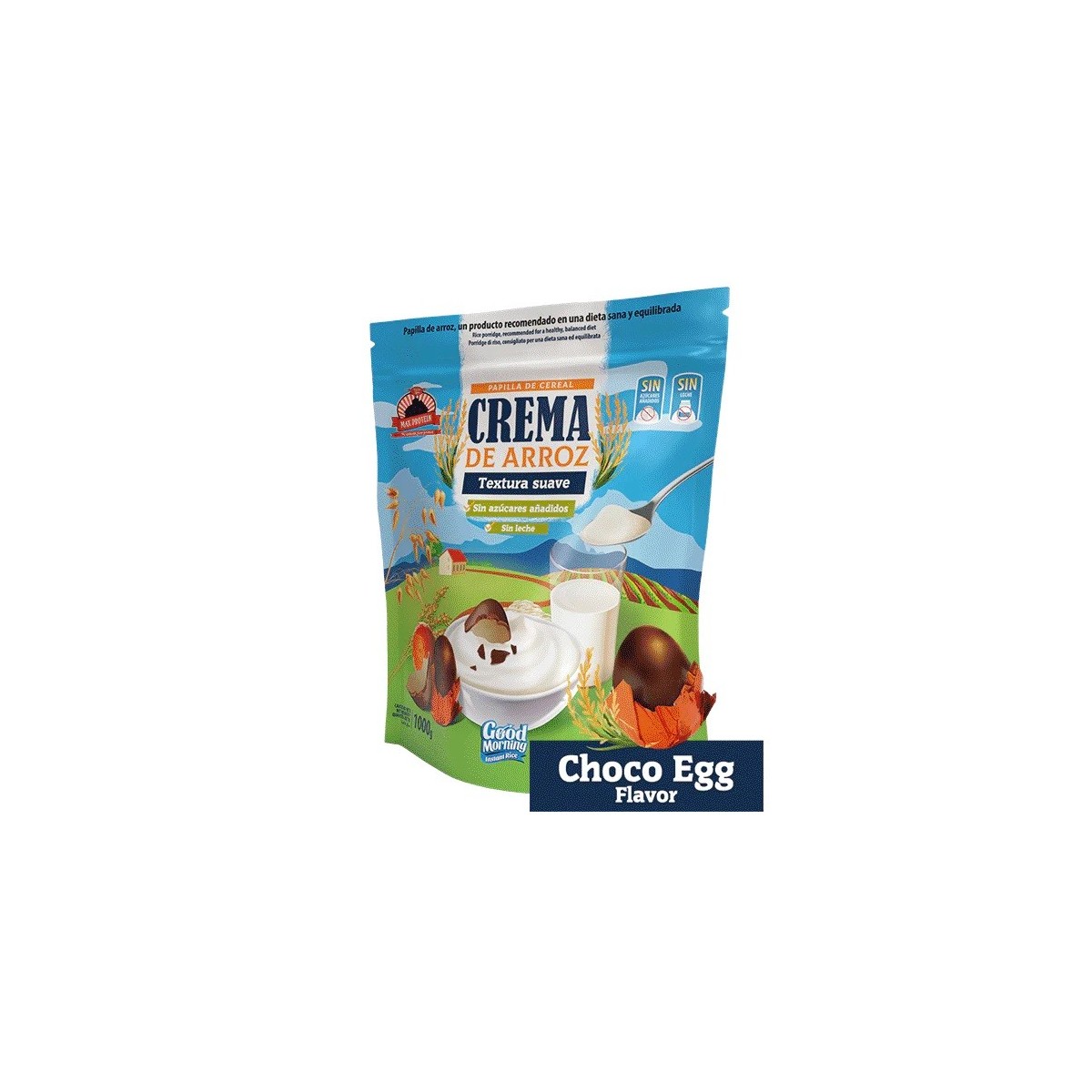 Crema de Arroz 1kg Good Morning Max Protein