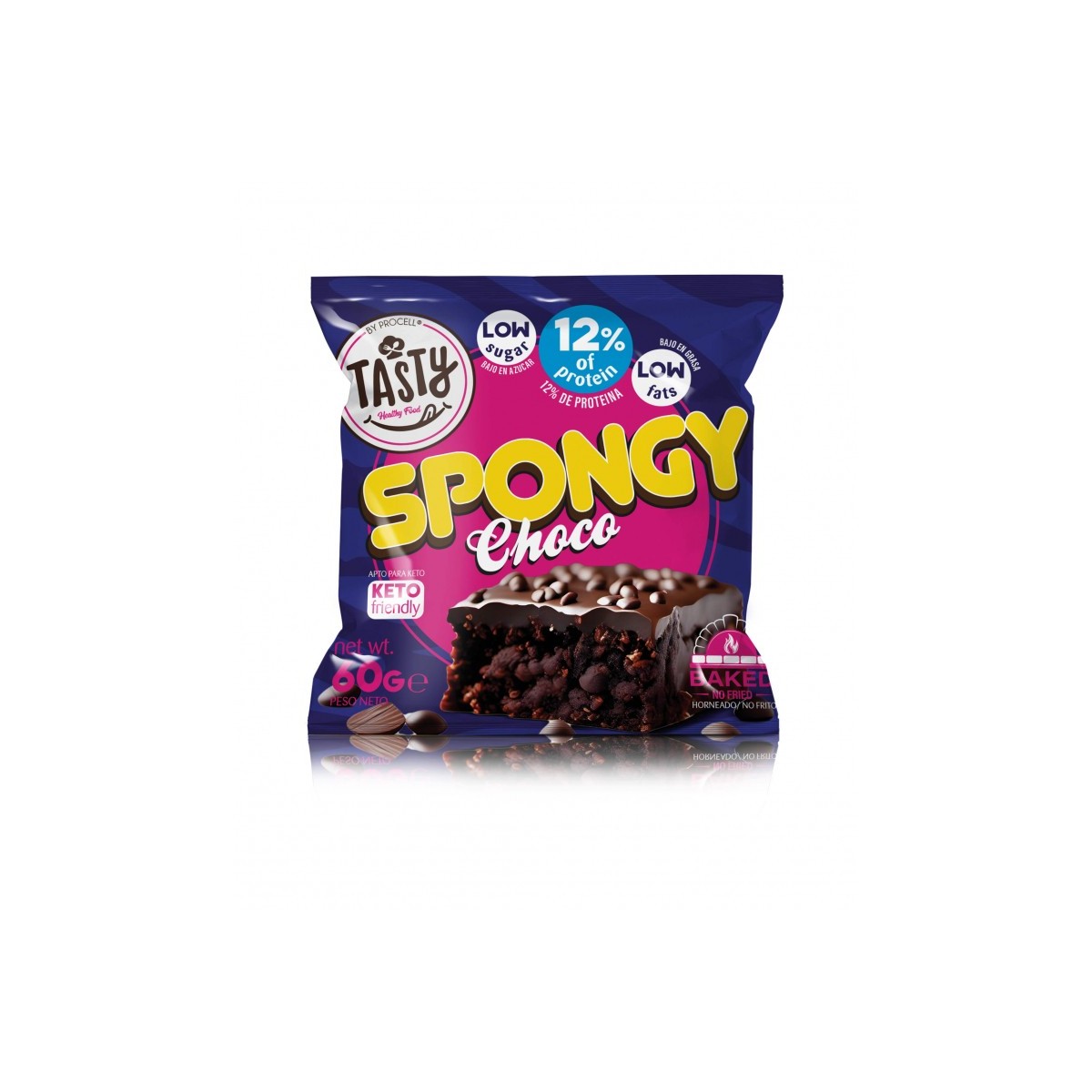 Spongy Brownie Proteico Keto 60g