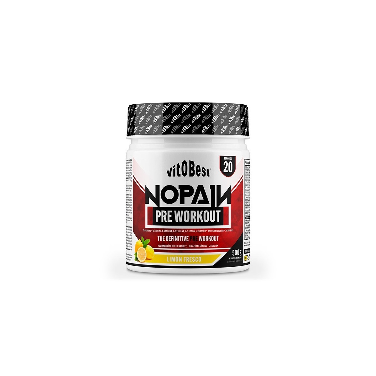 NoPain Pre Workout 500gr Vitobest