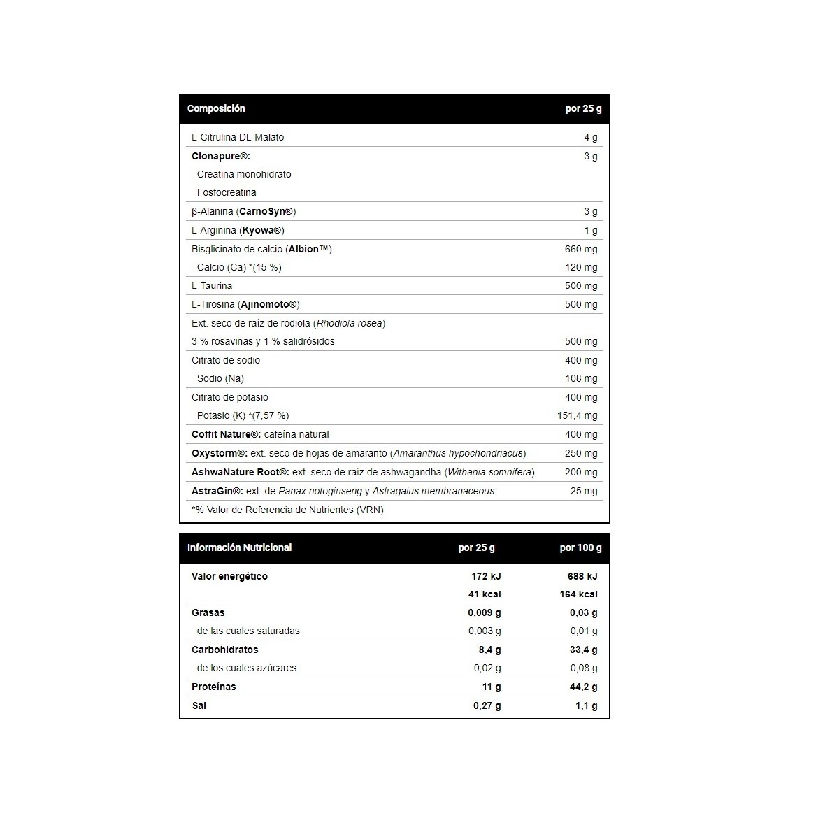 NoPain Pre Workout 500gr Vitobest