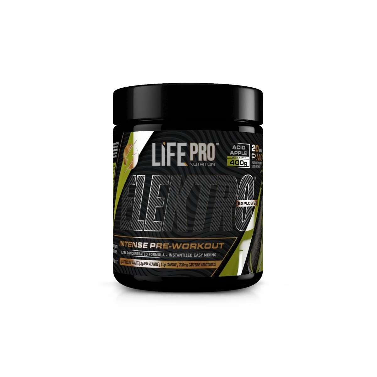 Elektro Pre Workout New Life Pro 400gr Pre entreno