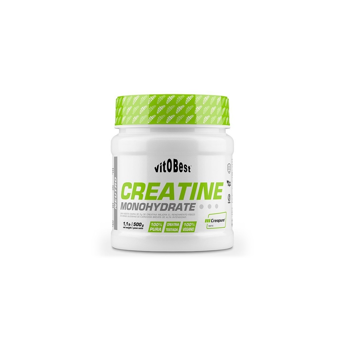 Creatina Monohidrato Creapure® 500gr Vitobest