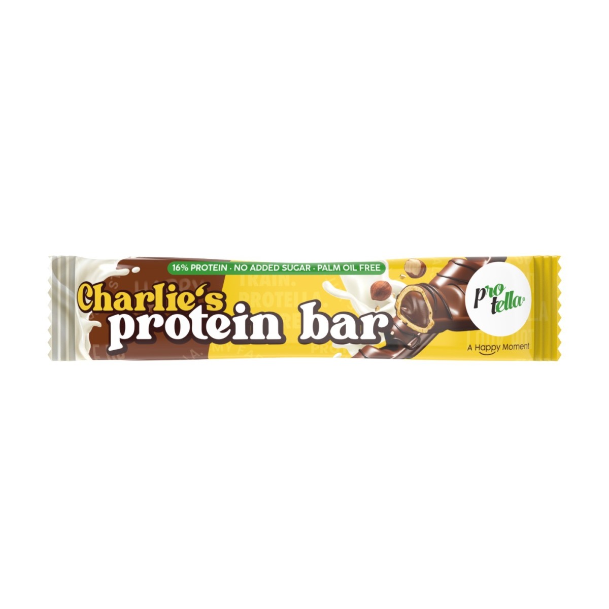Charlie's Protein Bar 25g Protella Barrita de Barquillo Rellena