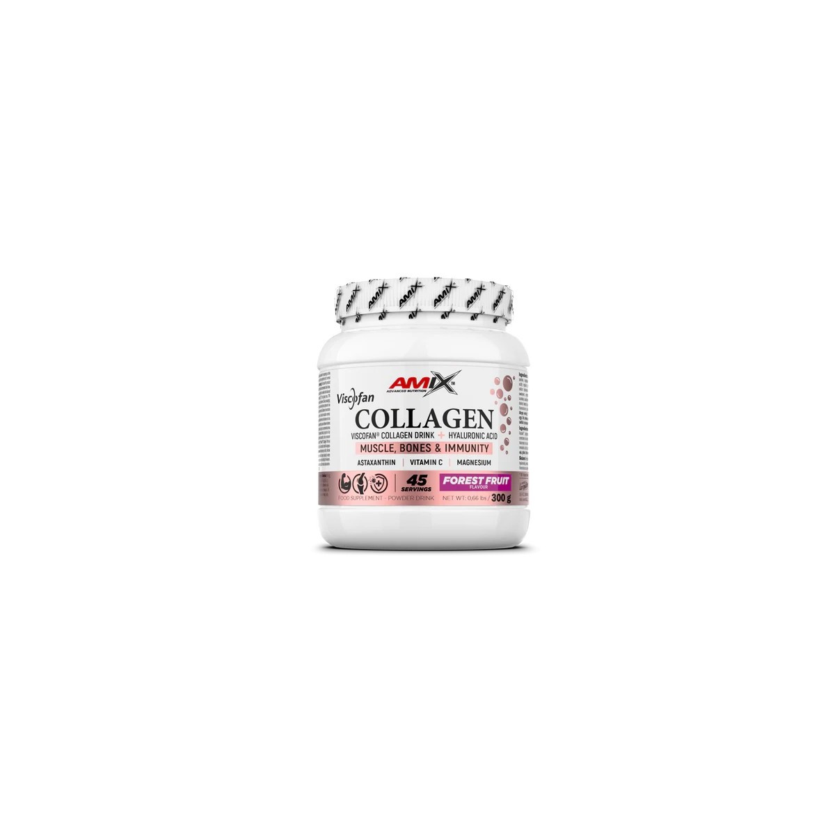 Colágeno con Magnesio Viscofan® 300gr Amix