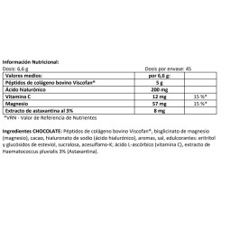 Colágeno con Magnesio Viscofan® 300gr Amix