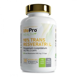 Trans Resveratrol 98% 60 caps Life Pro