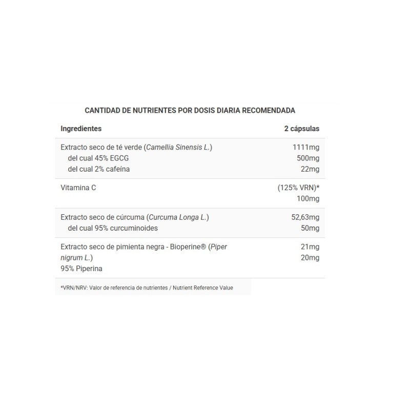 Real EGCG 60 caps BIG Epigalocatequina