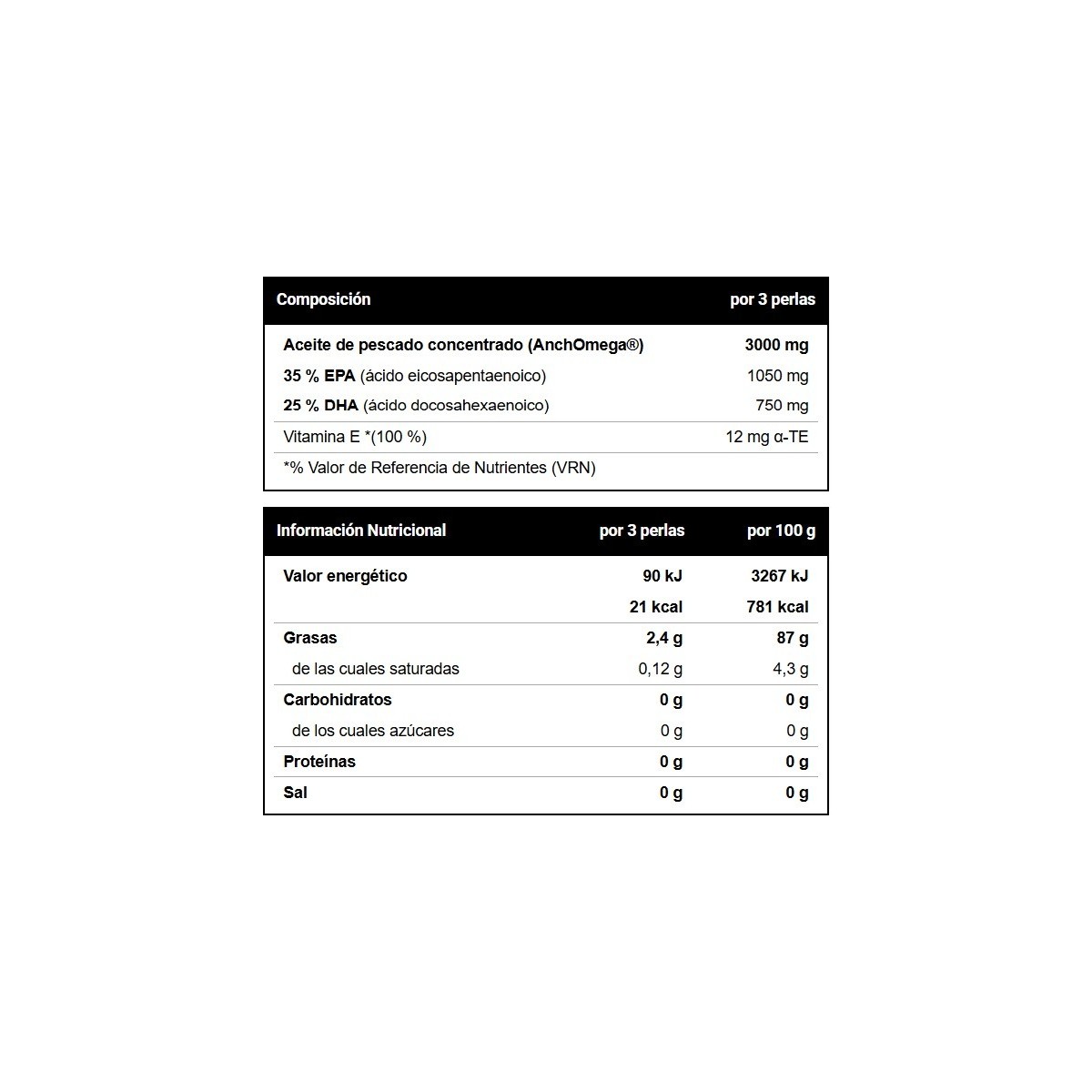 Super Omega 3 Anchomega® 200caps Vitobest