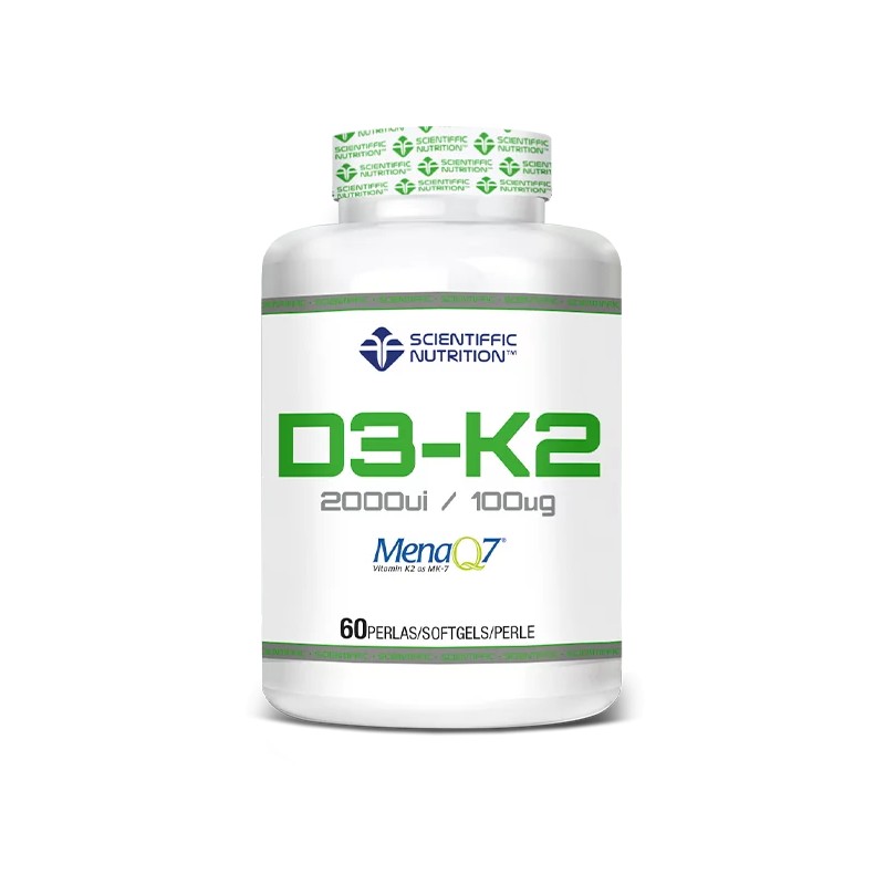 Vitamina D3-K2 60perlas Scientiffic Nutrition