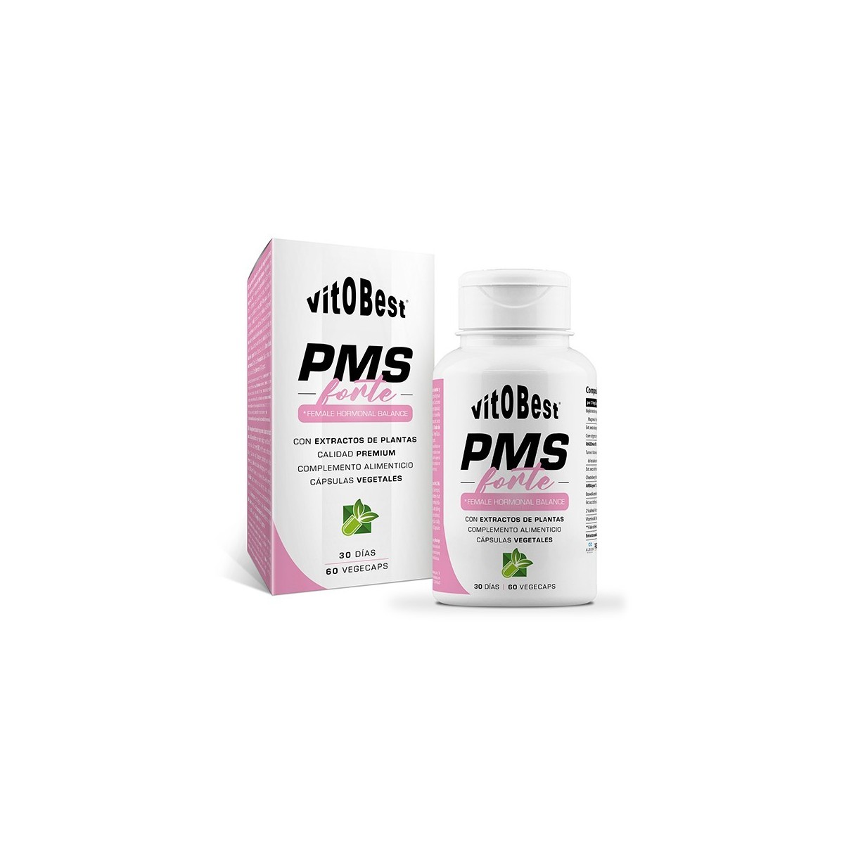PMS Forte 60caps Vitobest Síndrome Premenstrual