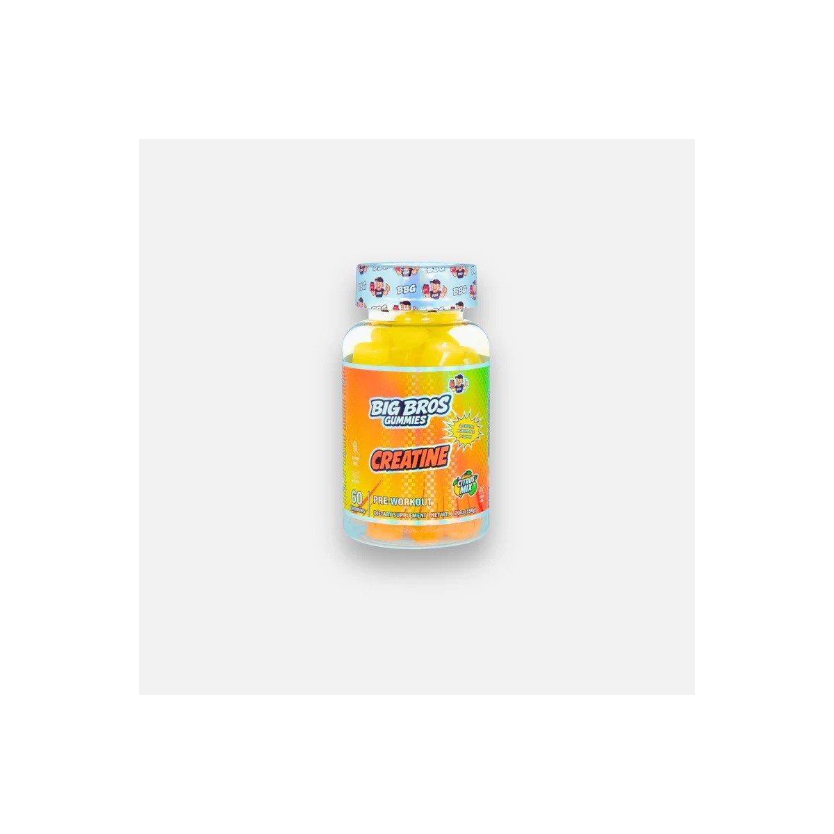 Creatina en Gominolas Big Bros 60 gummies