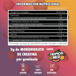 Creatina en Gominolas Big Bros 60 gummies