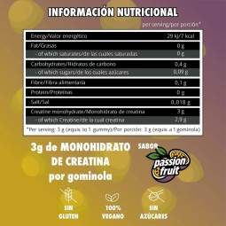 Creatina en Gominolas Big Bros 60 gummies