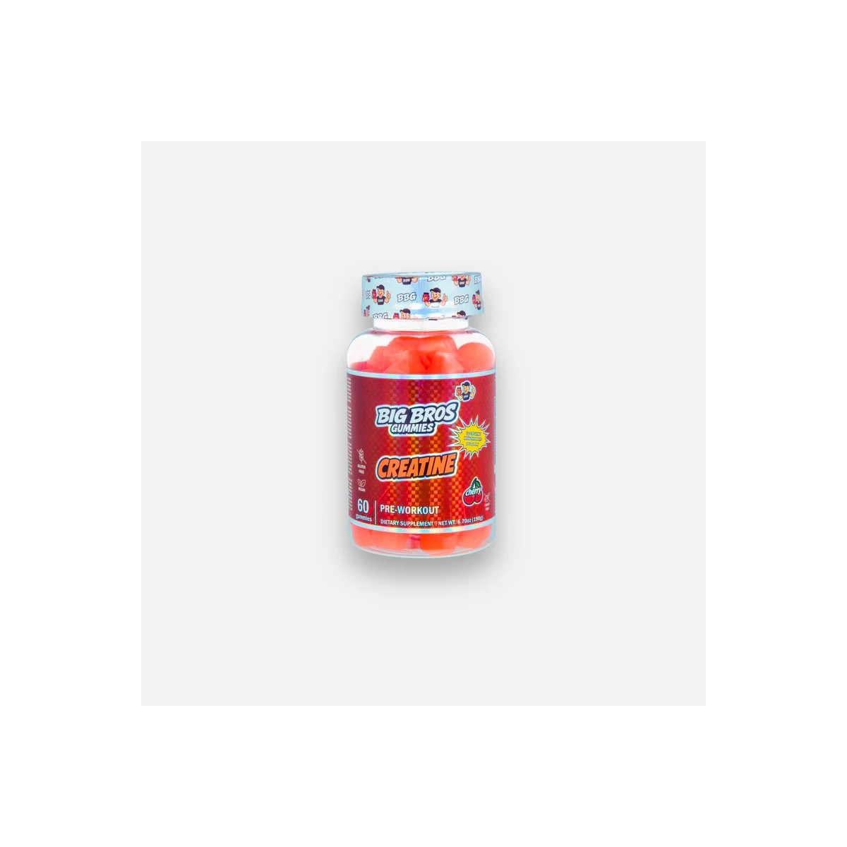 Creatina en Gominolas Big Bros 60 gummies