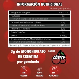 Creatina en Gominolas Big Bros 60 gummies