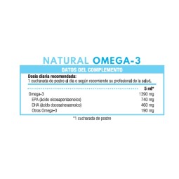 Natural Omega 3 Niños 200ml Limón Puro Omega
