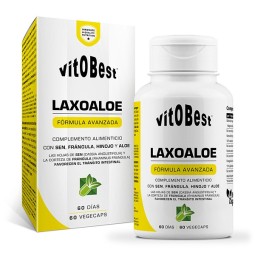 Laxo Aloe 60 caps Vitobest Especial Estrenimiento Tránsito Intestinal