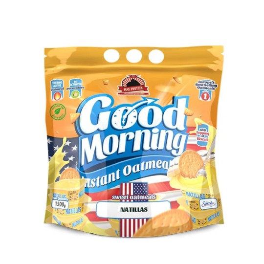 Harina de Avena Good Morning 1.5 kg Max Protein Sabores