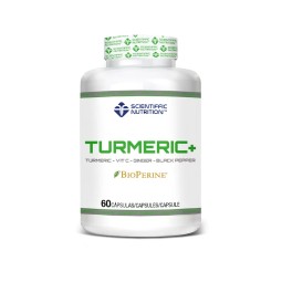 Turmeric Curcumina 60caps Scientiffic Nutrition