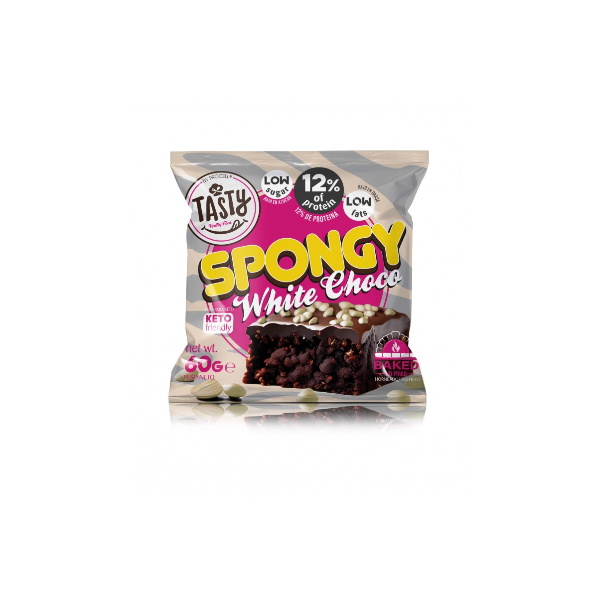 Spongy Brownie Proteico Keto 60g