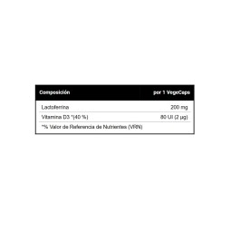 Lactoferrina 200mg 60 Caps