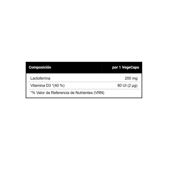 Lactoferrina 200mg 60 Caps