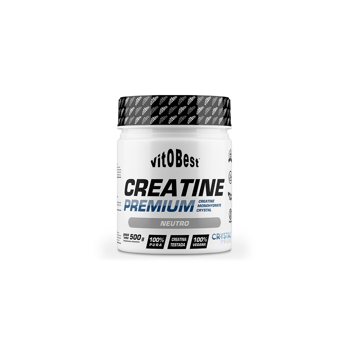 Creatina Premium CrystalPure® 500gr Vitobest
