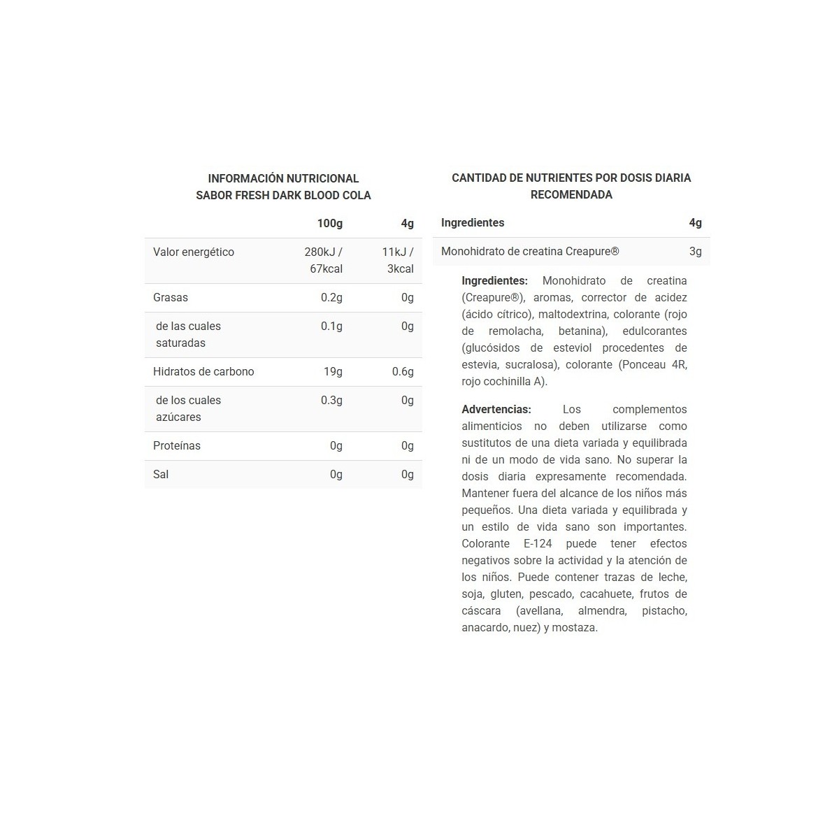 Creatina Creapure® One Piece Sabores BIG