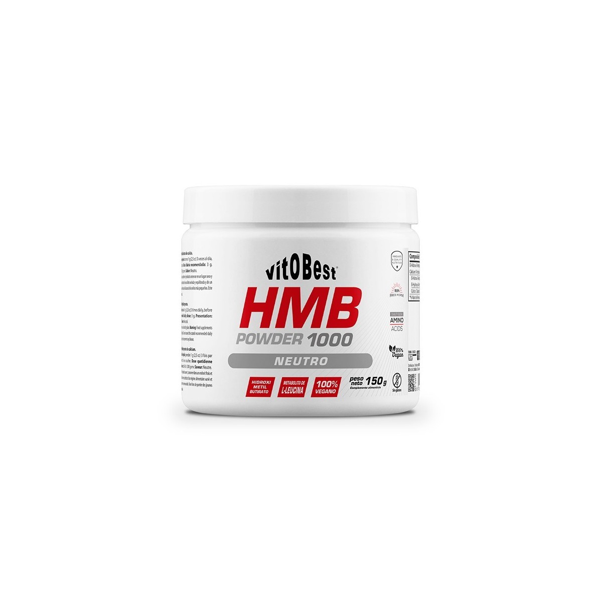 HMB 1000 150g (polvo) Vitobest