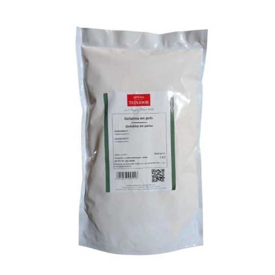 Gelatina 1kg neutra en polvo Especias Teixidor