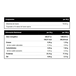 Proteina de Clara de Huevo en polvo 500g Sabores Vitobest