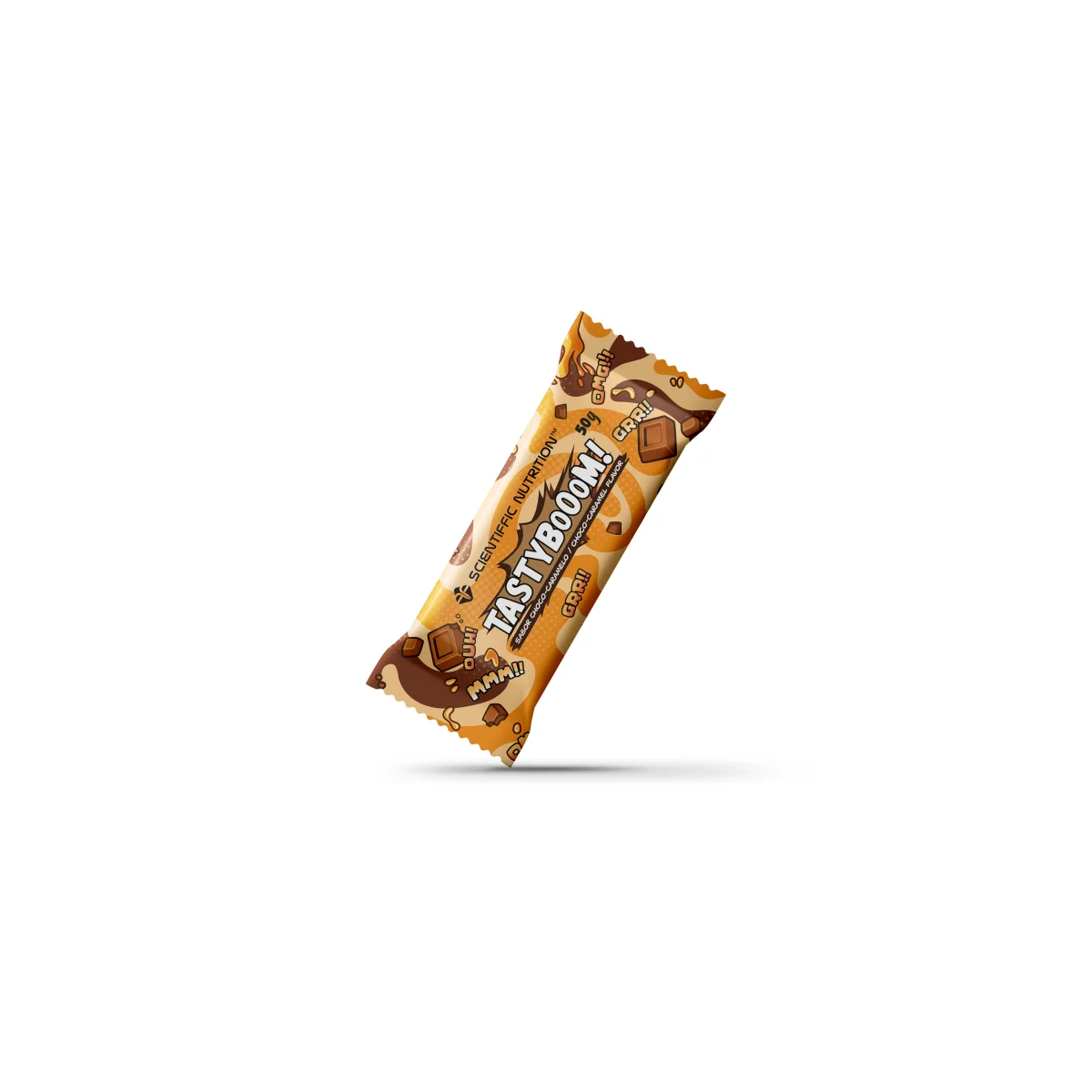 Tasty Boom Barrita Proteica Sin Azúcares, Baja en Hidratos y Grasas