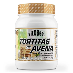 Tortitas de Avena 500gr Vitobest Preparado para Pancakes