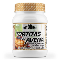 Tortitas de Avena 500gr Vitobest Preparado para Pancakes