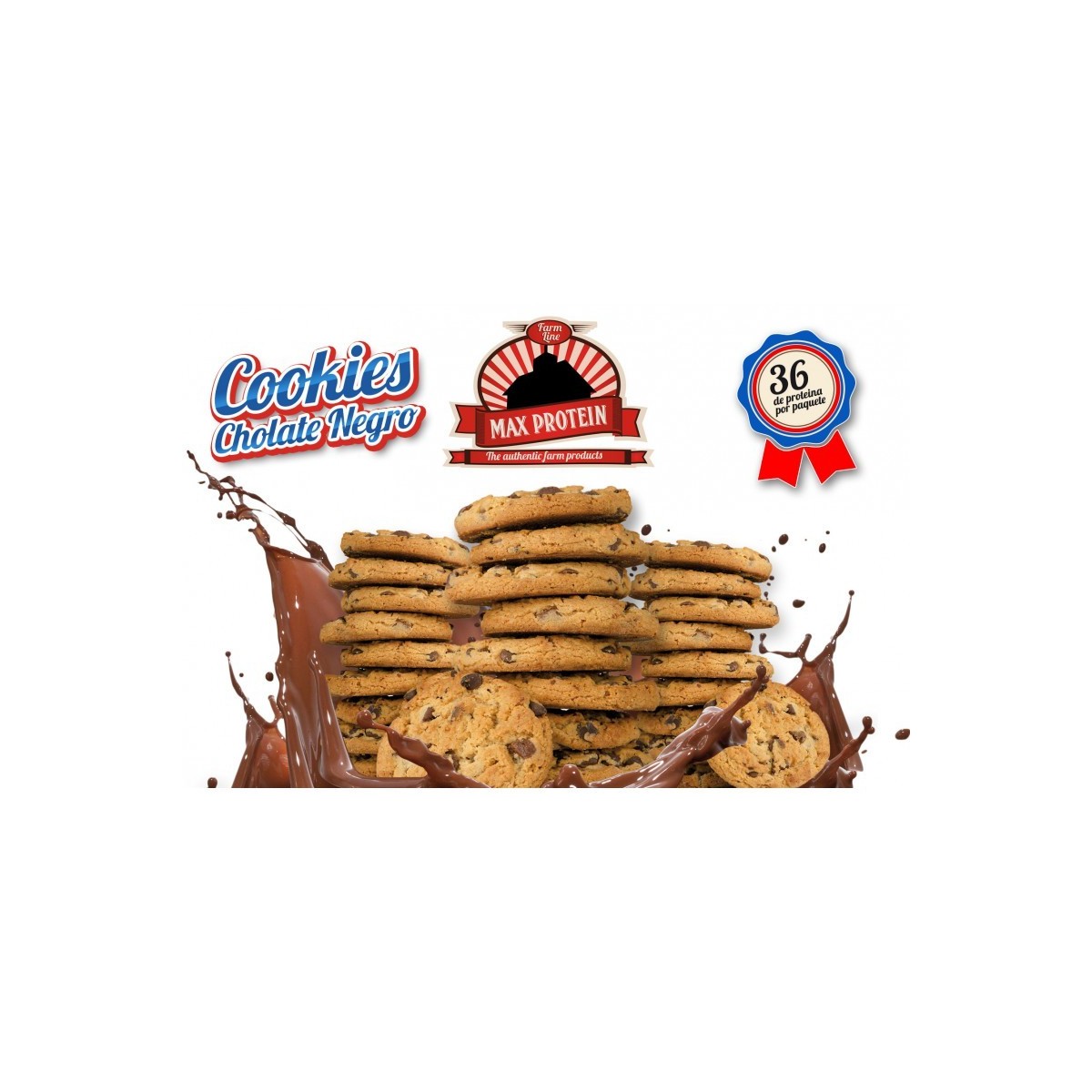 COOKIES PROTEINA 1X4UD-PEPITAS CHOCOLATE-MAX PROTEIN