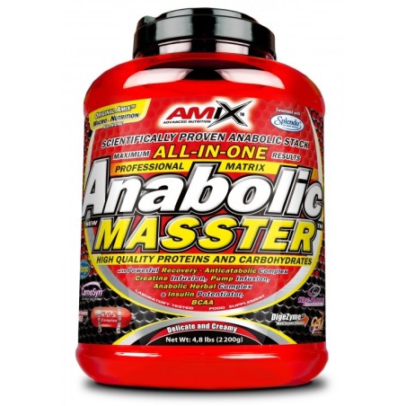 ANABOLIC MASSTER 2,2KG AMIX - ENVIO 24H + SHAKER DE REGALO