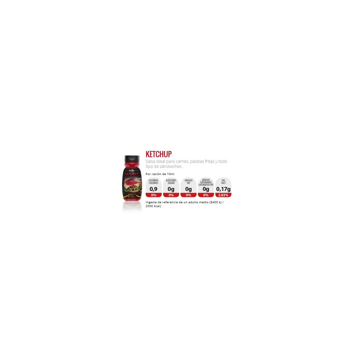 SALSA CESAR 0% CALORIAS - SERVIVITA 305ML
