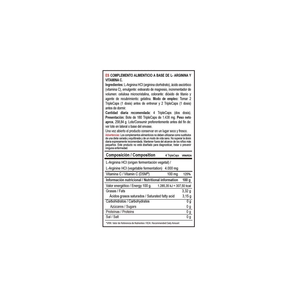 NITROXIN- OXIDO NITRICO-1000MG 200CAPS VITOBEST