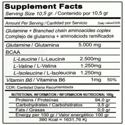GLUTAMINA + BCAA VITOBEST 500GR