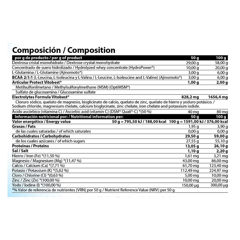 RECOVERY TOTAL 700GR-VITOBEST