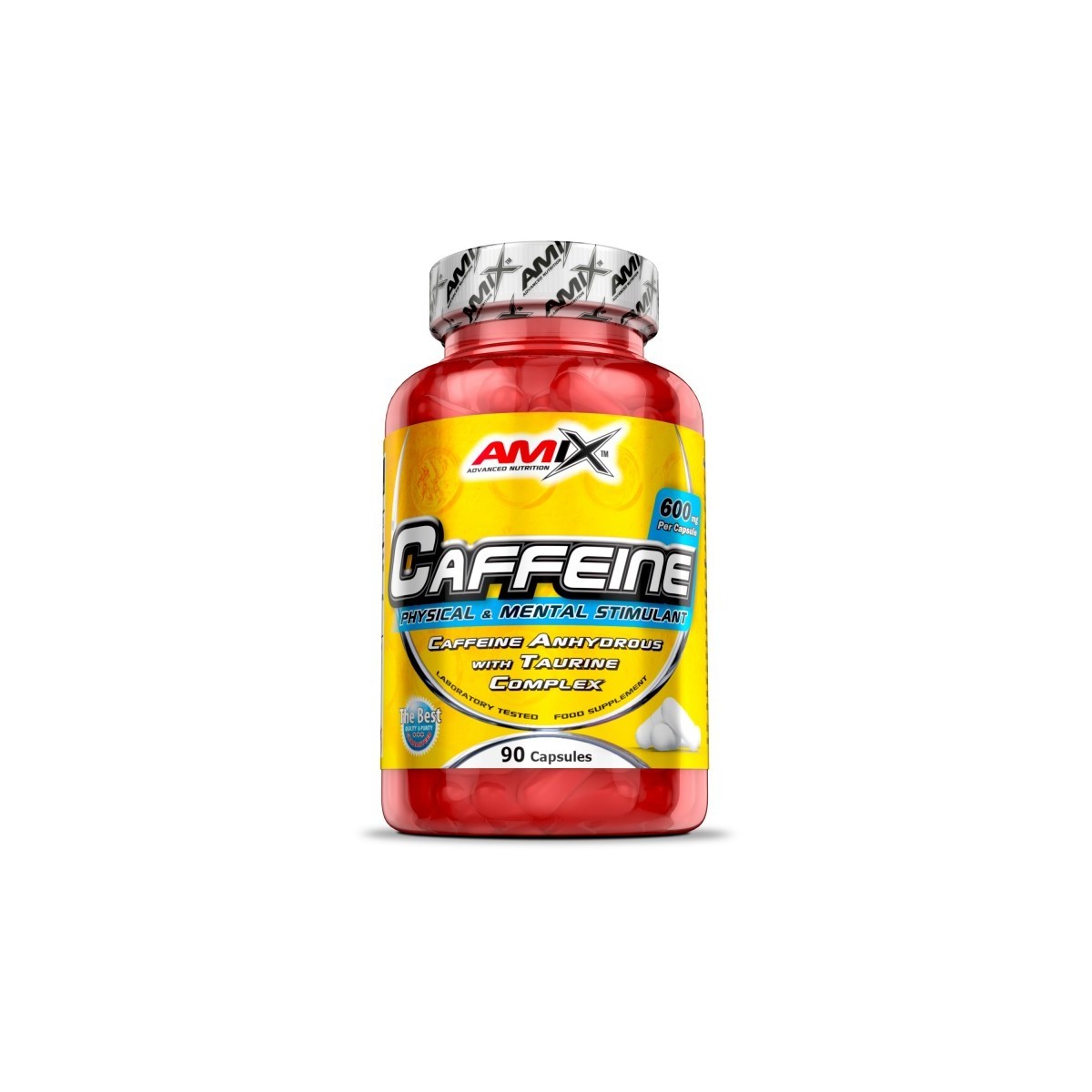 CAFEINA 200MG + TAURINA 90CAPS AMIX