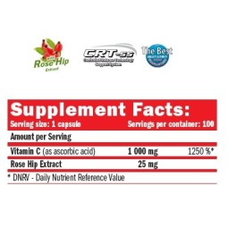 VITAMINA C 1000 - 100CAPS AMIX