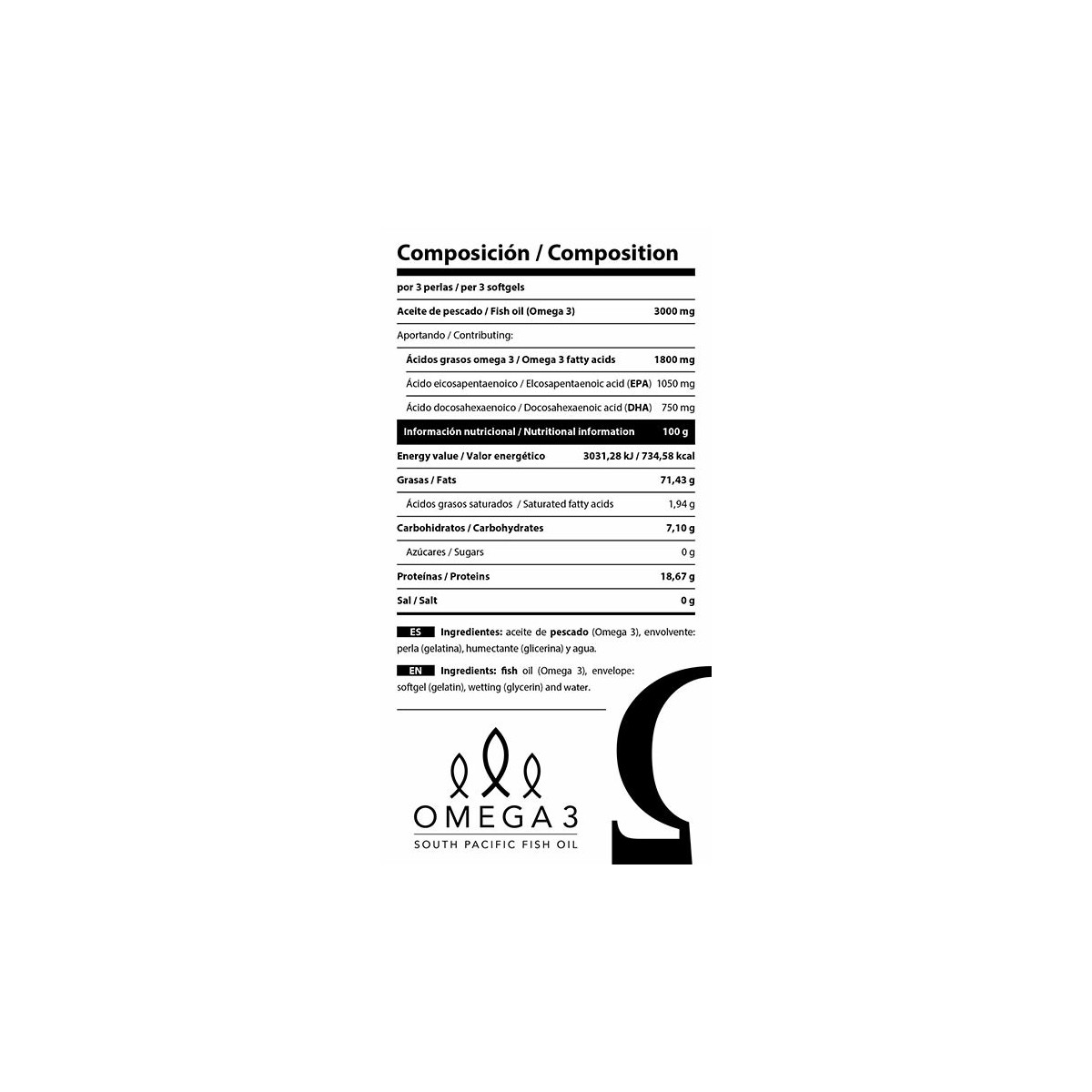 SUPER OMEGA 3-100CAPS- DOBLE POTENCIA-VITOBEST