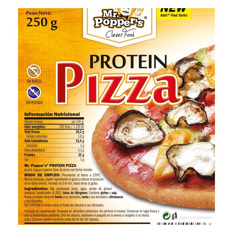 PROTEIN PIZZA 250g MrPoppers-AMIX