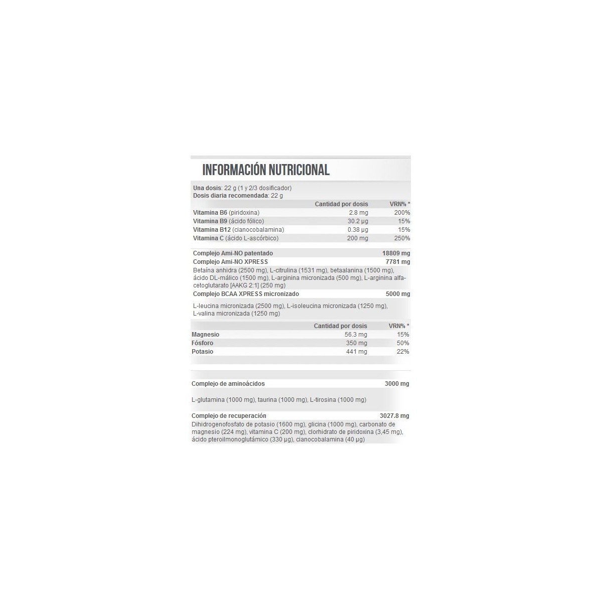 Ami-NO Xpress 440g- SCITEC NUTRITION
