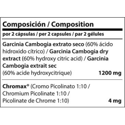 GARCIMAX 90 CAPS- VITOBEST- Garcinia Cambogia + cromo