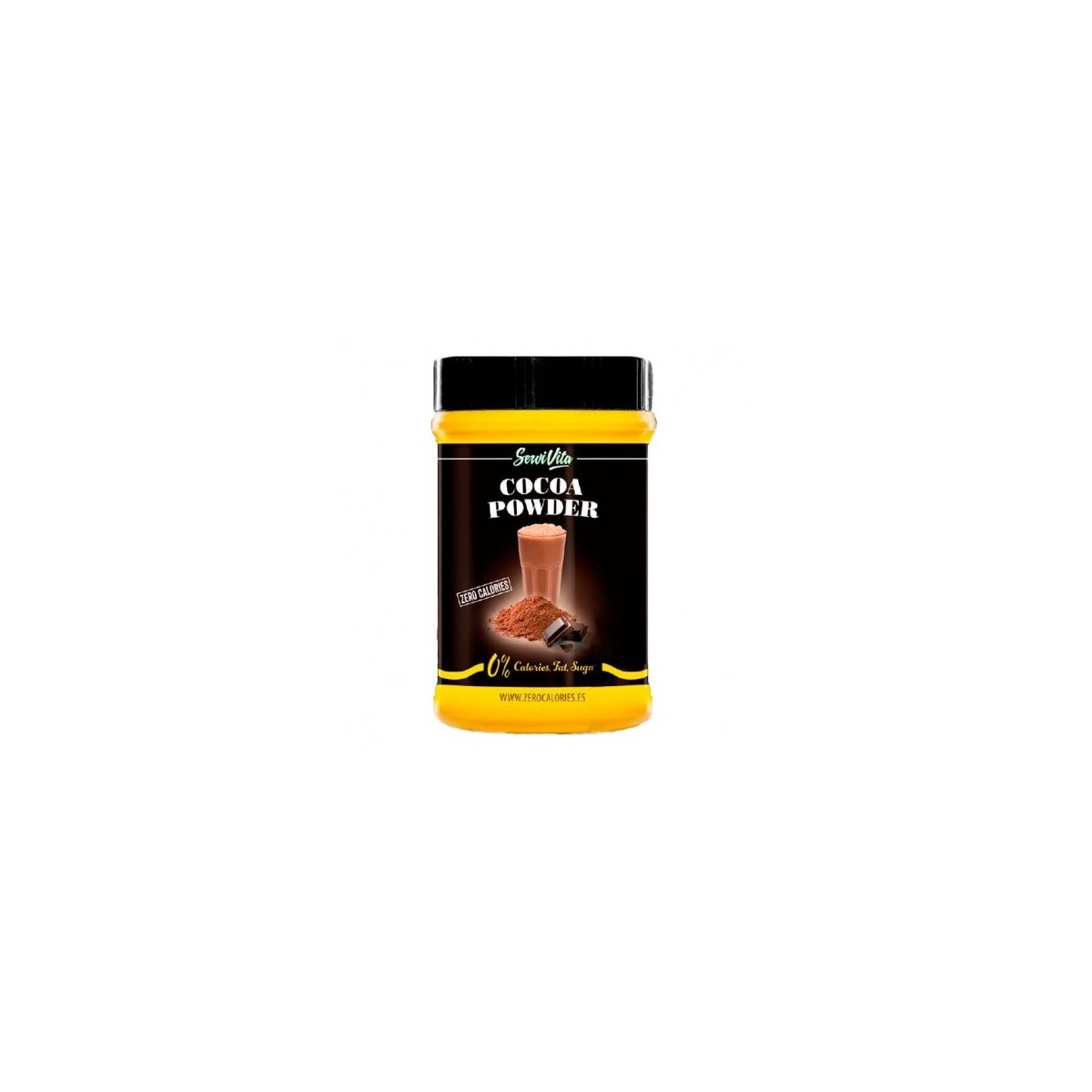 CACAO SOLUBLE EN POLVO 0 % AZUCAR-CALORIAS-SERVIVITA 500G