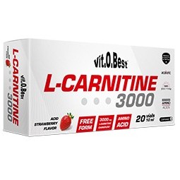 CARNITINA 3000- Vitobest-20 viales de 10ml